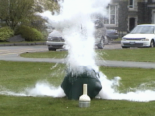 Liquid Nitrogen Explosion